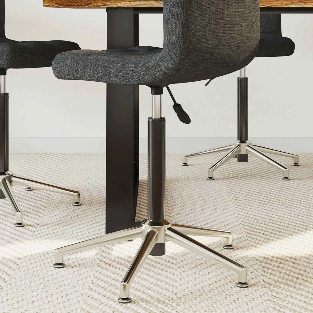 vidaXL Κύλινδρος Αερίου Καρέκλας Γραφείου Μαύρο 21,5 εκ Σίδερο