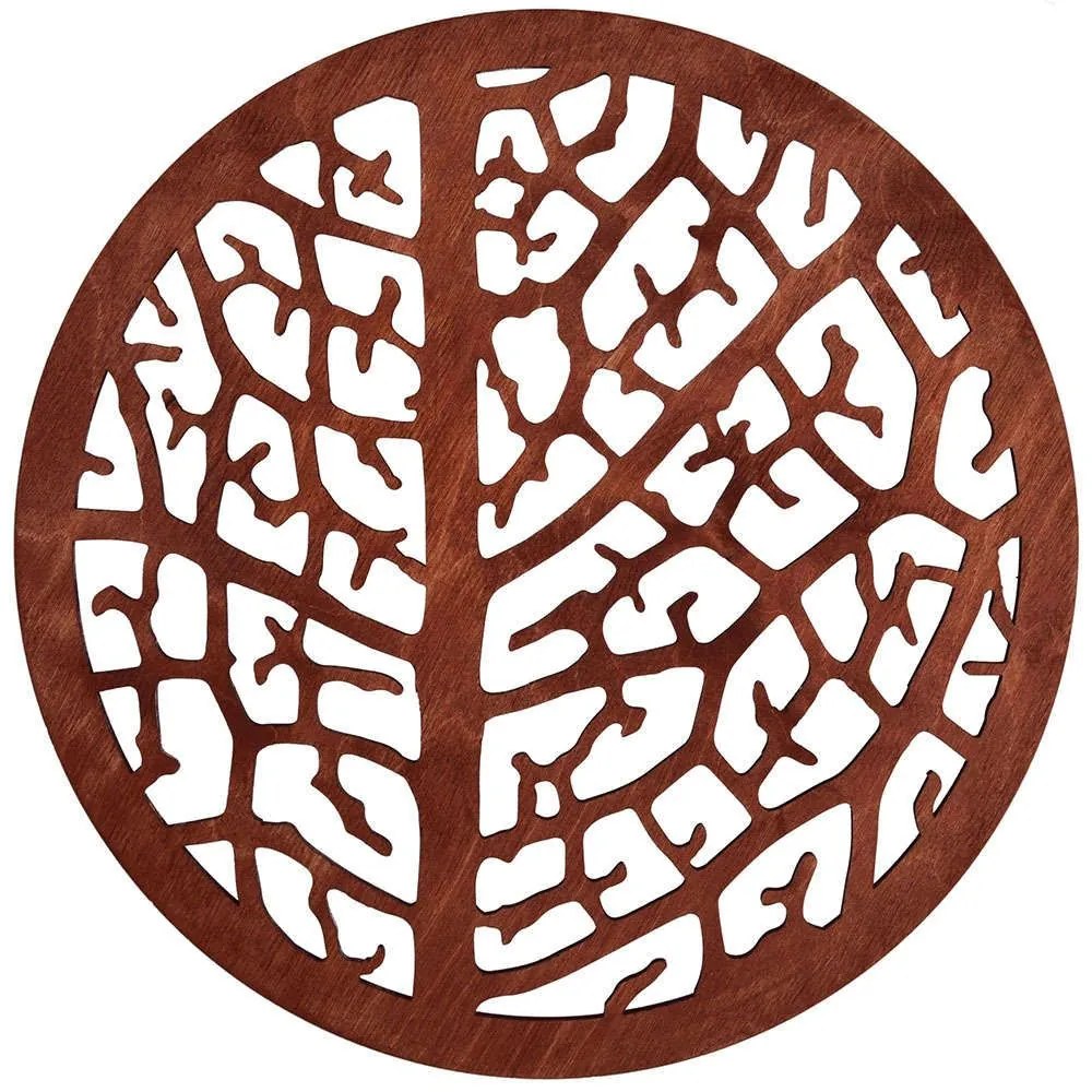 Σουπλά Coral (Σετ 4Τμχ) 790PYN1104 36x36cm Cherry Hermia Wood
