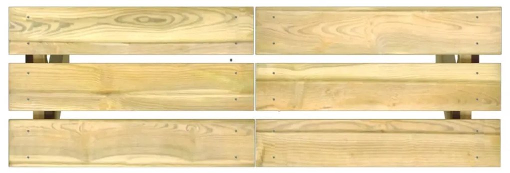 vidaXL Παγκάκι Κήπου 110 εκ. από Εμποτισμένο Ξύλο Πεύκου