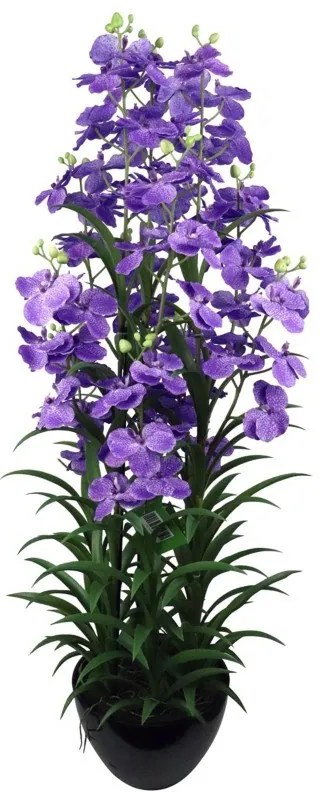Supergreens Τεχνητό Φυτό Ορχιδέα "Cymbidium Orchid" Μωβ 120 εκ.