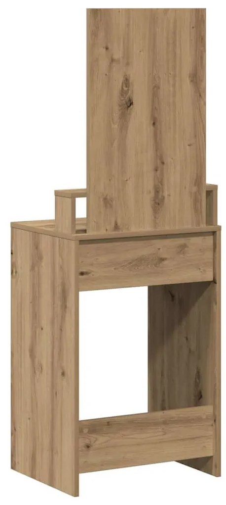 vidaXL Τραπέζι περιποίησης με συρτάρι Artisan Oak 50 x 41 x 140 εκ.
