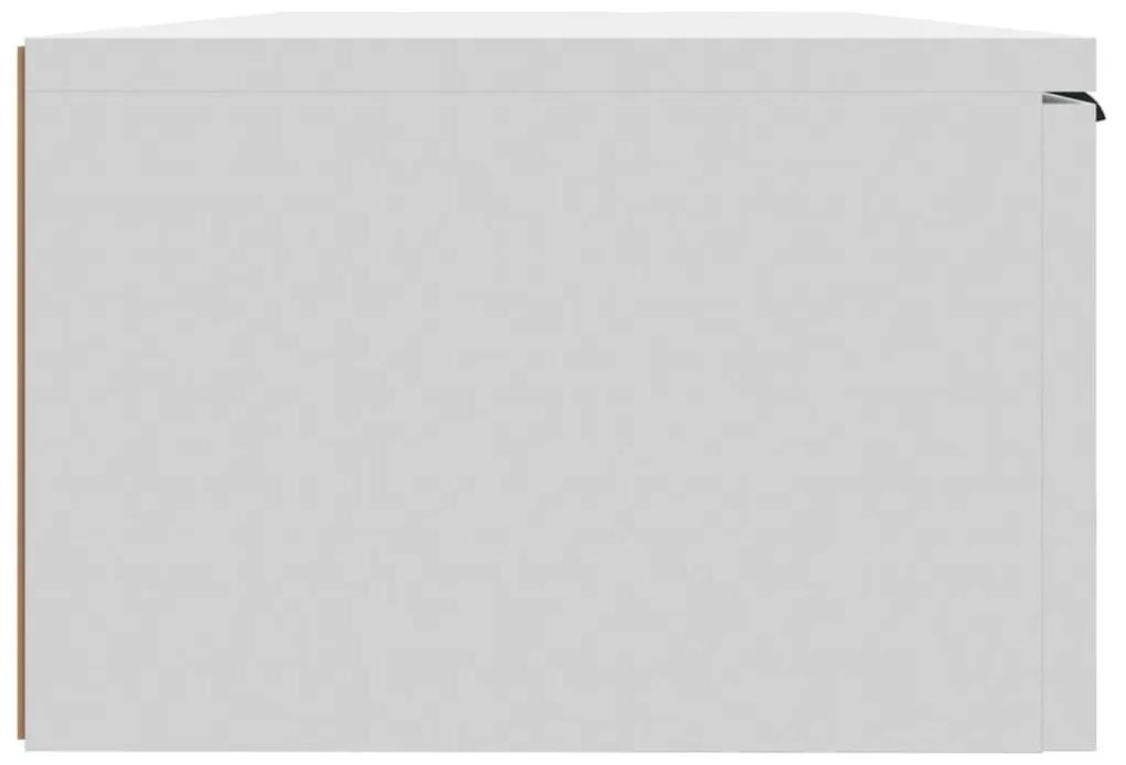 Ντουλάπια Τοίχου 2 τεμ. Λευκά 68x30x20 εκ. Επεξεργασμένο Ξύλο - Λευκό