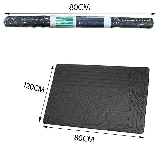 Λαστιχένιο πατάκι πορτ μπαγκάζ 120 x 80cm- Universal trunk mat