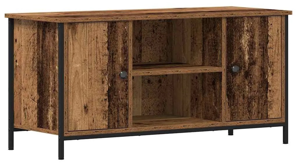 vidaXL Ντουλάπι TV Παλαιό ξύλο 100 x 40 x 50 cm Επεξεργασμένο ξύλο
