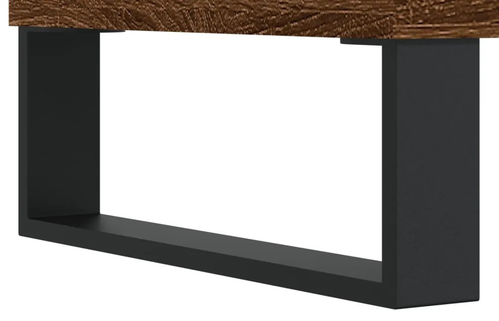 vidaXL Ντουλάπι Καφέ Δρυς 34,5x32,5x90 εκ. Επεξεργασμένο Ξύλο