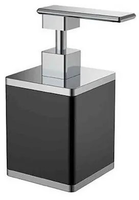 Sparke SOPA-04 Σαπουνοθήκη Με Απλικατέρ Μαύρο-Γυαλιστερό Ορείχαλκος & Ρητίνη