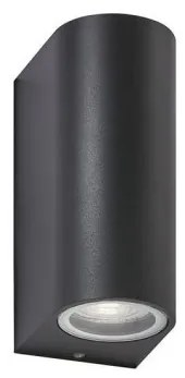 Απλίκα Φωτιστικό Τοίχου Marlon Μαύρο IP54 30568 Fischer Honsel-30568-Μαύρο 30568