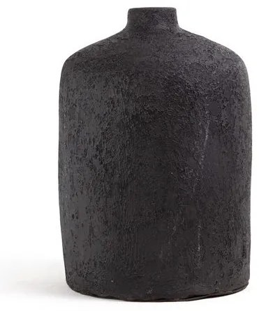 Κεραμικό Διακοσμητικό βάζο Siso Ban Black Spot Gray Medium (20x20x32) Soulworks 0630073