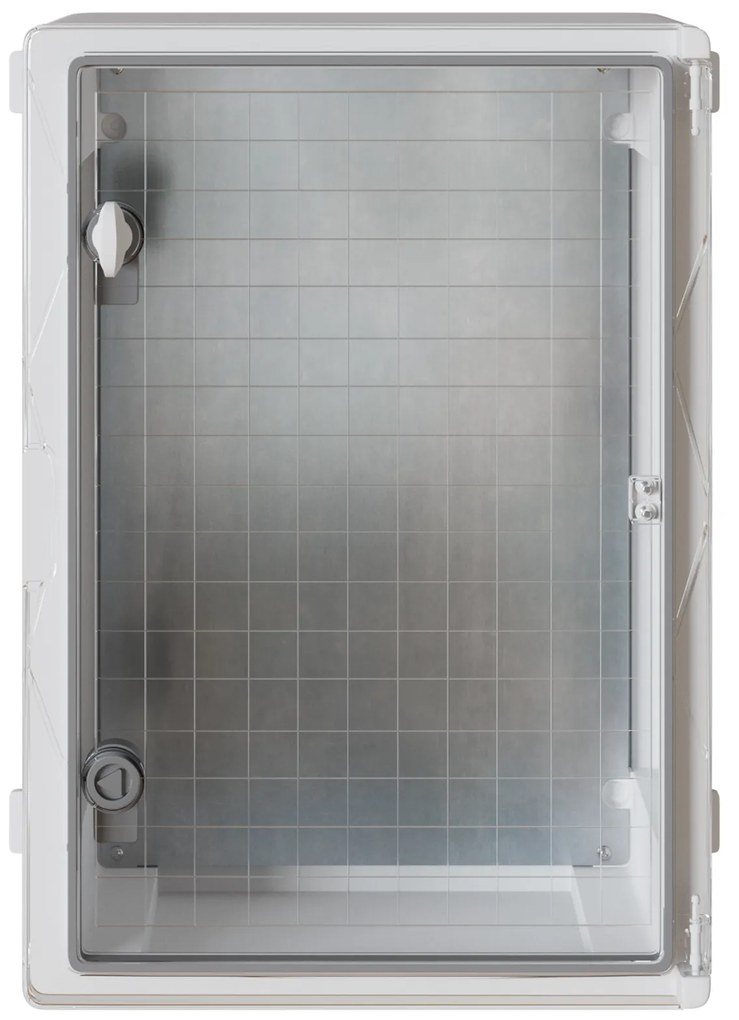 vidaXL Ντουλάπι Ελέγχου IP65 Αδιάβροχο Γκρι 35x19,5x50 εκ. Πλαστικό ABS