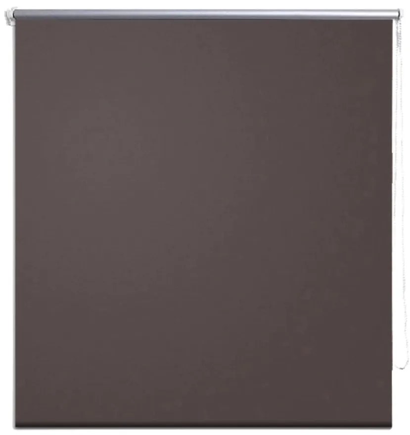vidaXL Στόρι Συσκότισης Ρόλερ Καφέ 120 x 230 εκ.