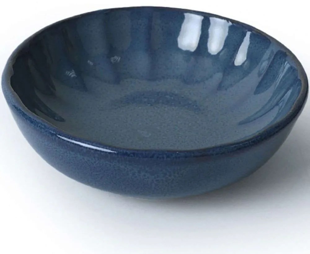 Μπωλ Σερβιρίσματος (Σετ 6Τμχ) 275KRM2432 12cm Dark Blue Hermia Κεραμικό