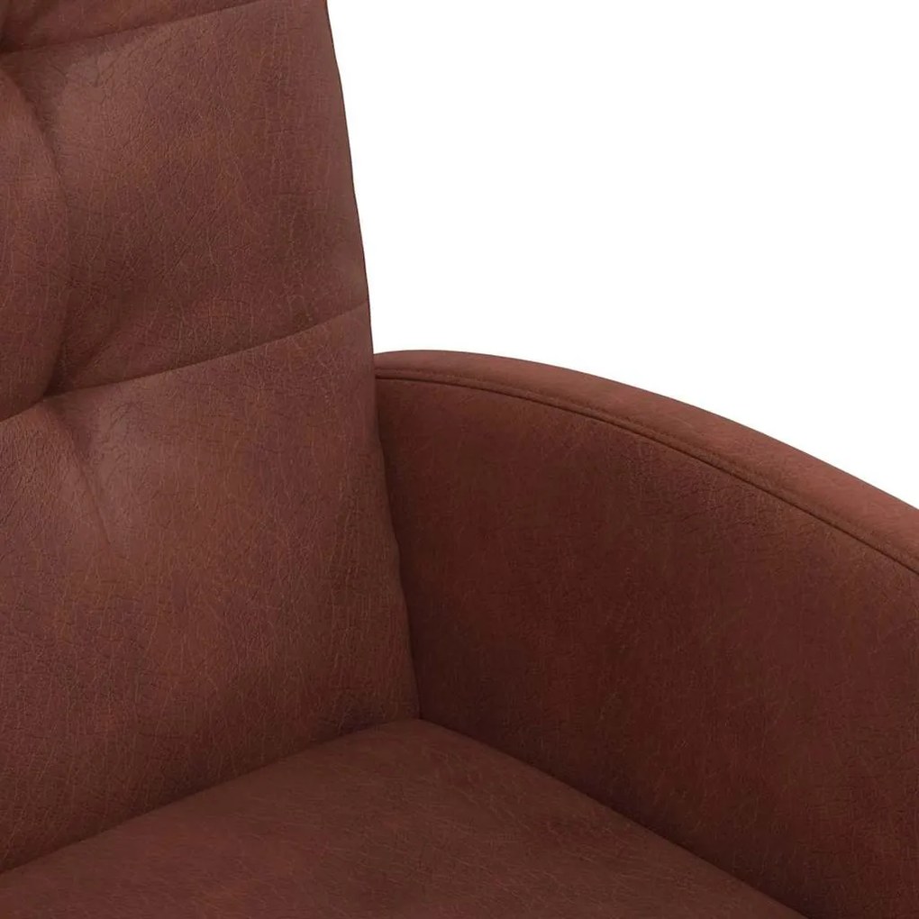 vidaXL Καρέκλες Φαγητού με Ρόδες 2 pcs Λαμπερό καφέ 58 x 67 x 97 εκ