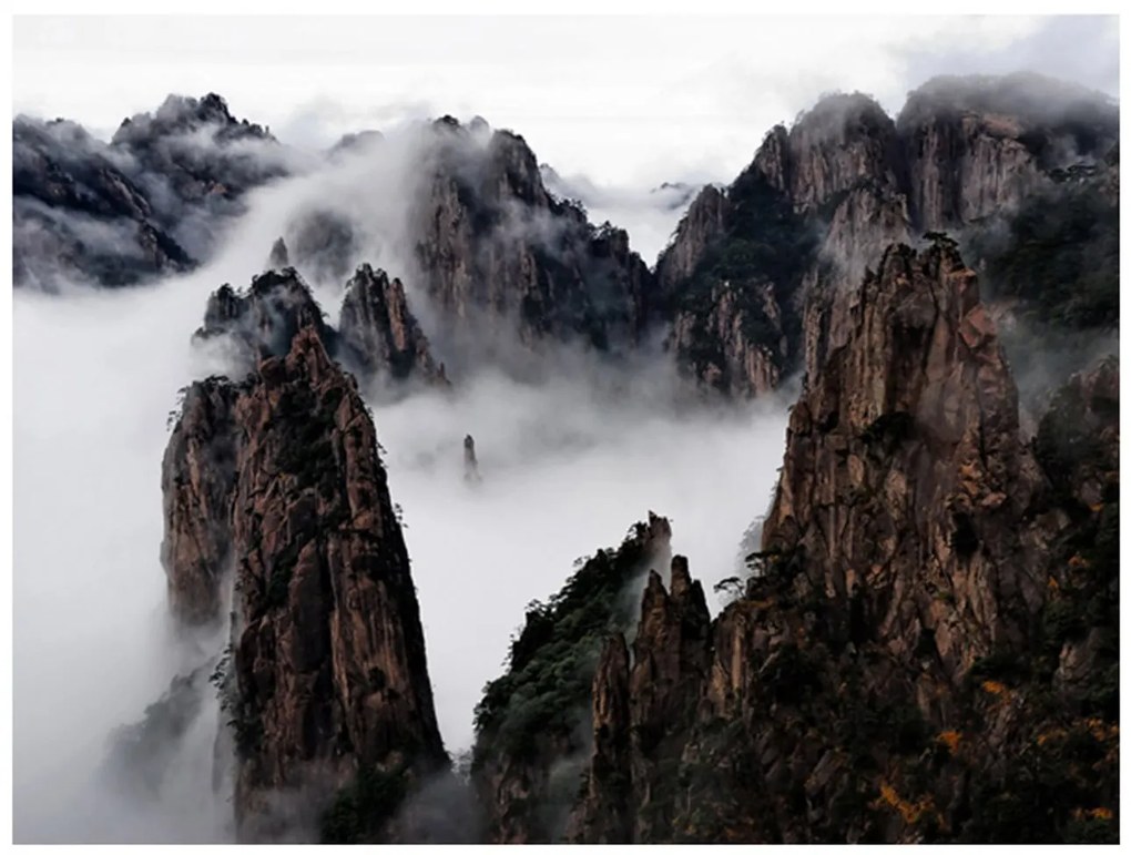 Φωτοταπετσαρία - Sea of clouds in Huangshan Mountain, China 300x231