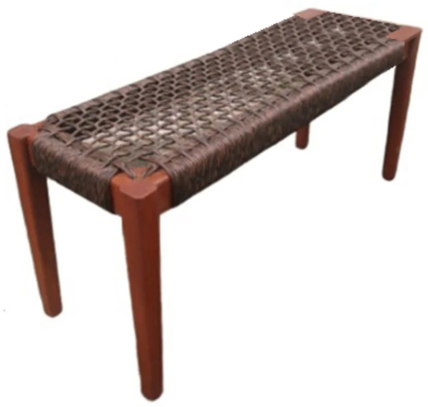 Liberta MESH ΠΑΓΚΑΚΙ ΚΑΦΕ ANTIQUE ΚΑΡΥΔΙ 110x35xH40cm 110x35xH40cm 22-0188