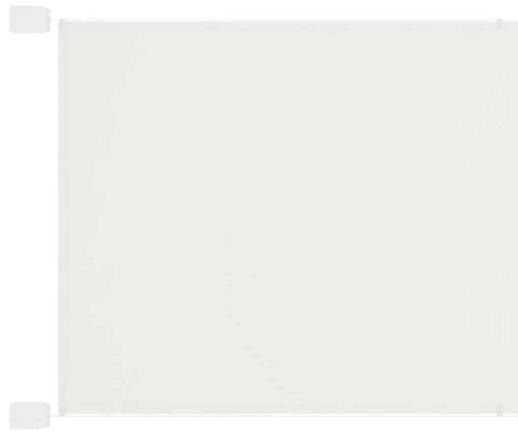 Τέντα Κάθετη Λευκή 60 x 600 εκ. από Ύφασμα Oxford - Λευκό