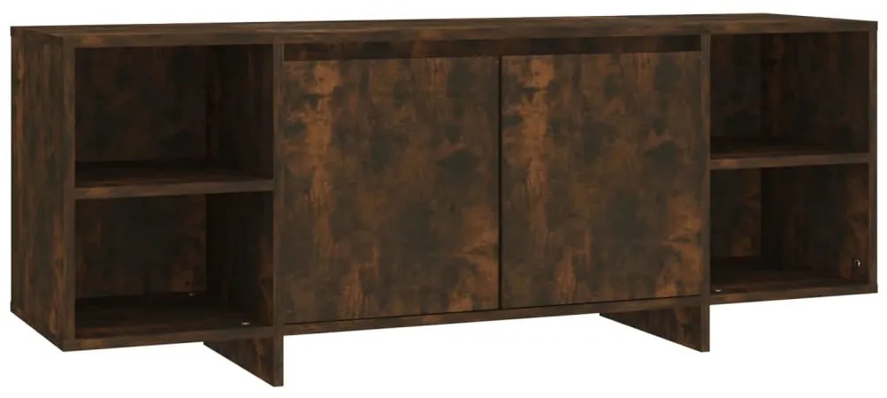 vidaXL Έπιπλο Τηλεόρασης Καπνιστή Δρυς 130x35x50 εκ. από Μοριοσανίδα