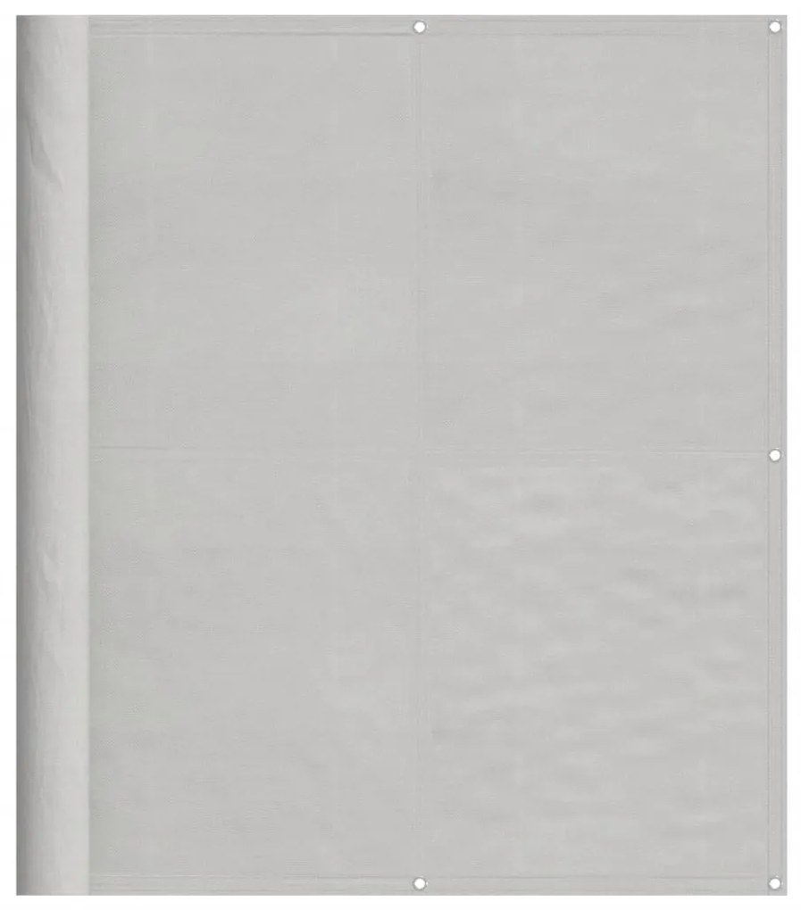 vidaXL Διαχωριστικό Βεράντας Αν.Γκρι 120x800εκ 100% Πολ. Ύφασμα Oxford