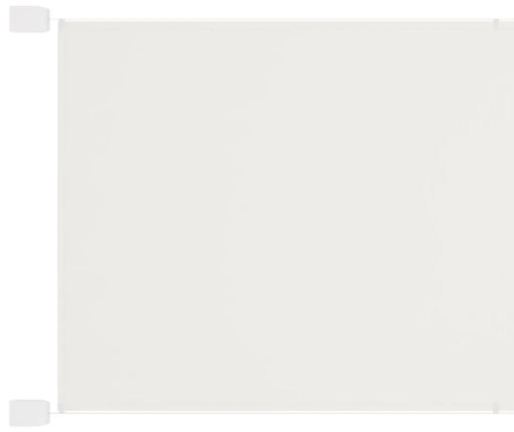 vidaXL Τέντα Κάθετη Λευκή 60 x 800 εκ. από Ύφασμα Oxford