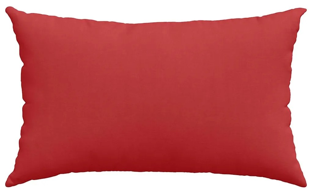 vidaXL Μαξιλάρι Καναπέ 2 pcs Κόκκινο 50 x 30 cm ύφασμα