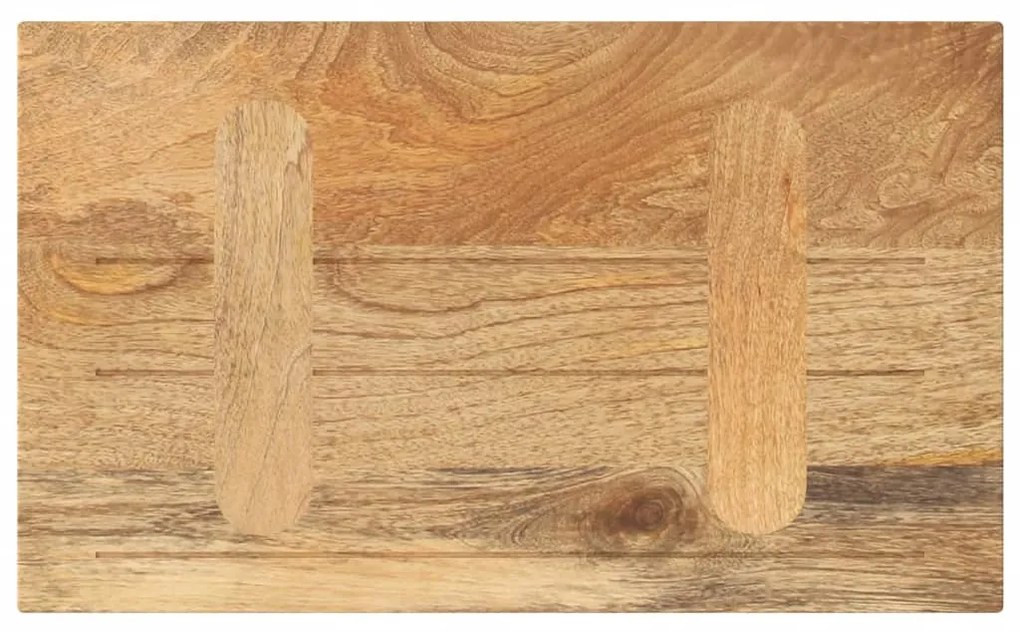 vidaXL Επιφάνεια Τραπεζιού Ορθογώνια 50x40x2,5 εκ. Μασίφ Ξύλο Μάνγκο