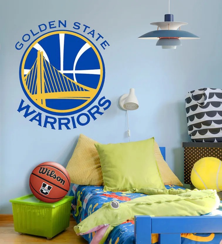 Αυτοκόλλητο τοίχου Golden State Warriors SP52 100cm