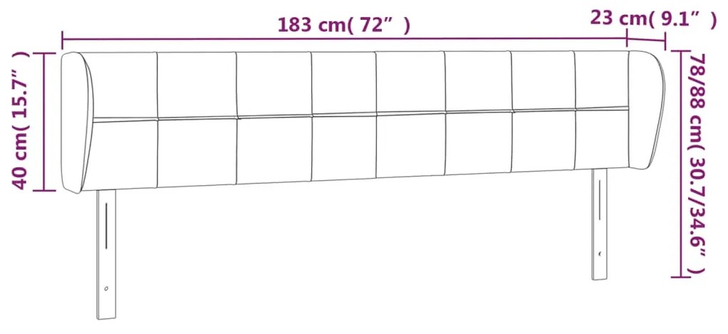 ΚΕΦΑΛΑΡΙ ΜΕ ΠΤΕΡΥΓΙΑ ΚΡΕΜ 183X23X78/88 ΕΚ. ΥΦΑΣΜΑΤΙΝΟ 3117163