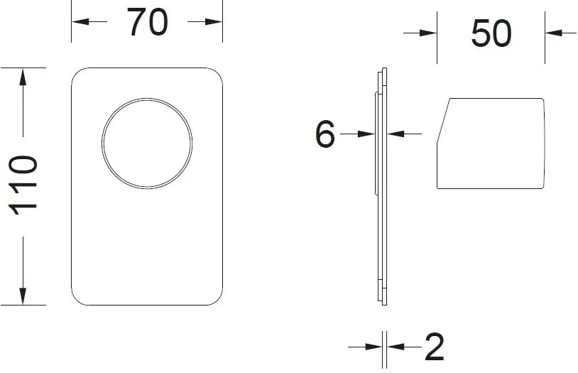 Μίκτης εντοιχισμού Eletta Tecno II-Inox