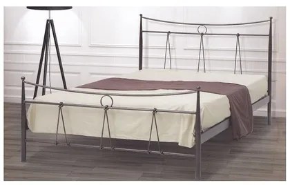 MetalFurniture  Κρεβάτι Μεταλλικό MetalFurniture Δίας 140x190 Με Επιλογή Χρώματος BEST-750186