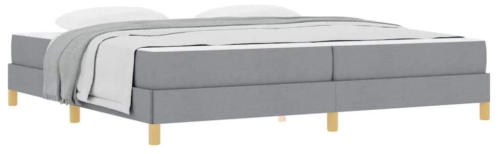 vidaXL Κρεβάτι με ελατήρια Ταμπά, Καφέ 200 x 200 cm