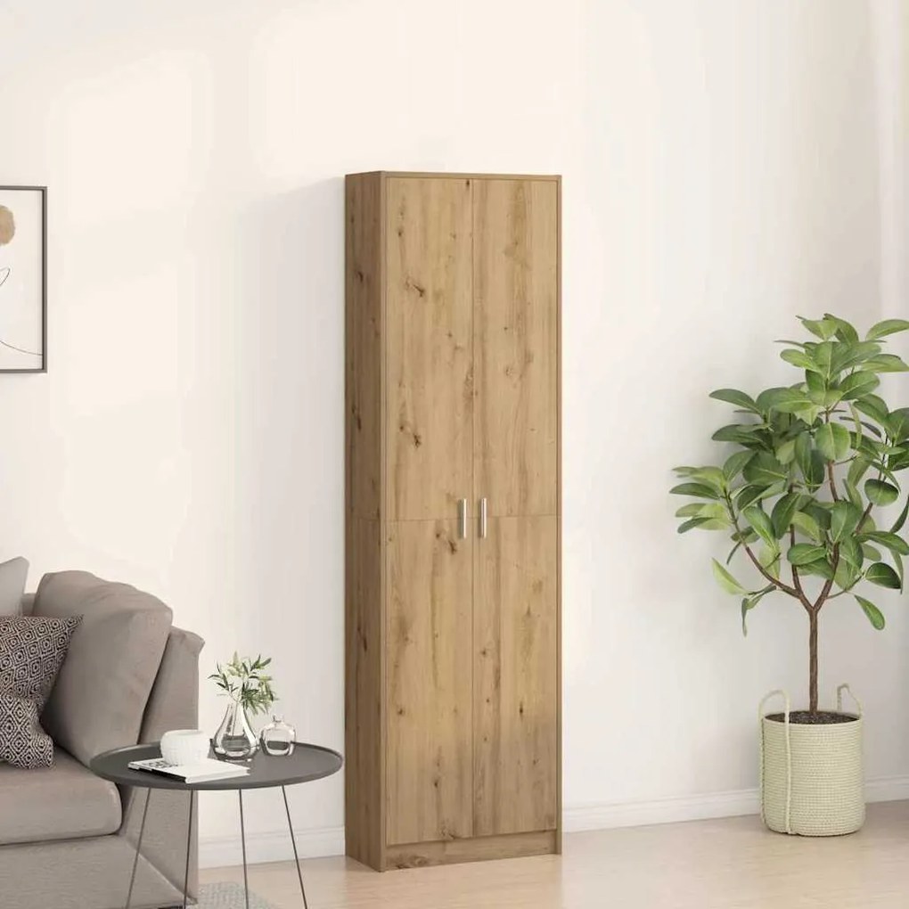 vidaXL Ντουλάπι Artisan Oak 55 x 25 x 189 εκ. Επεξεργασμένο ξύλο
