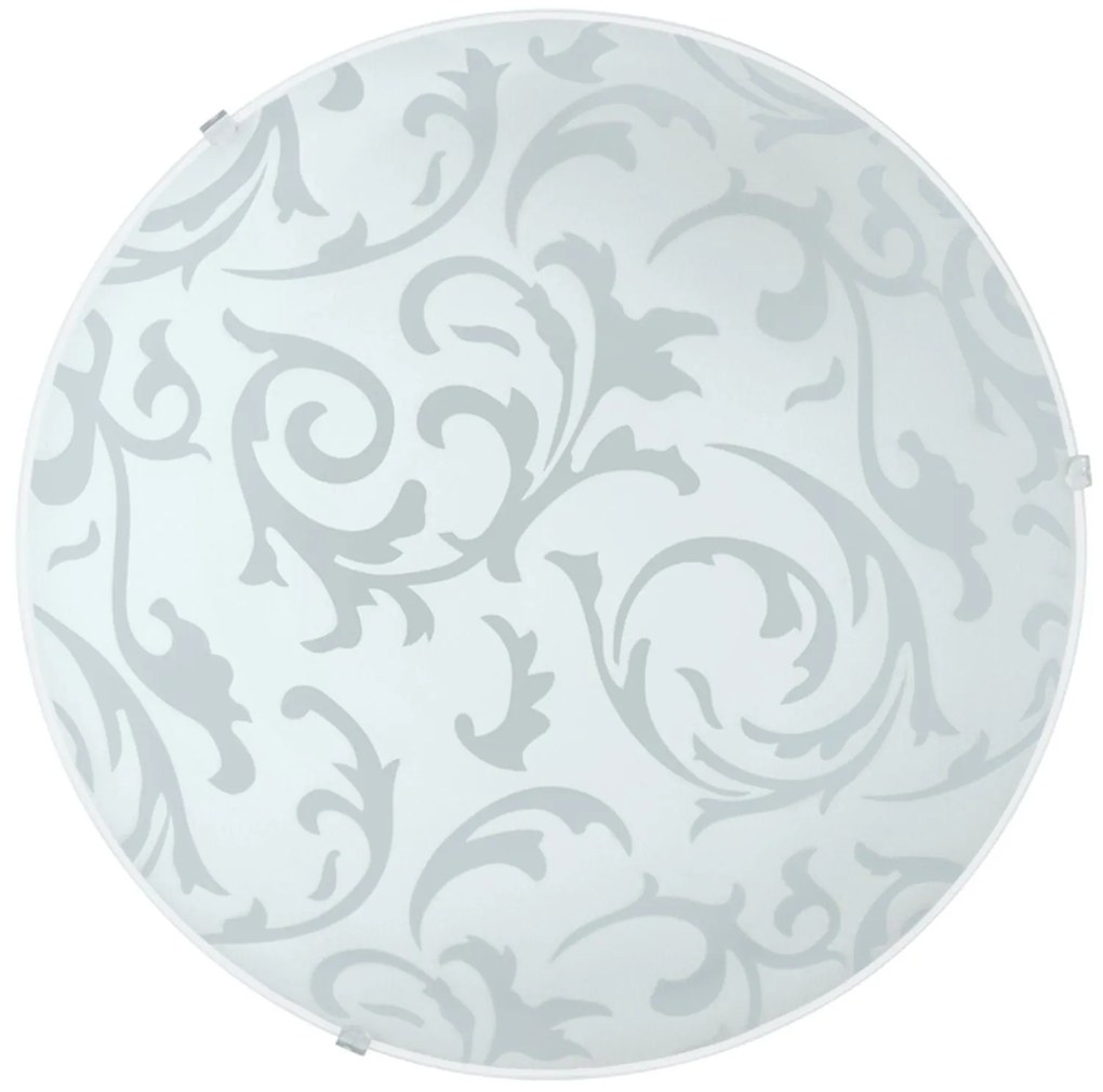 Φωτιστικό Οροφής Scalea 1 90043 White-Silver Eglo Metal, Glass