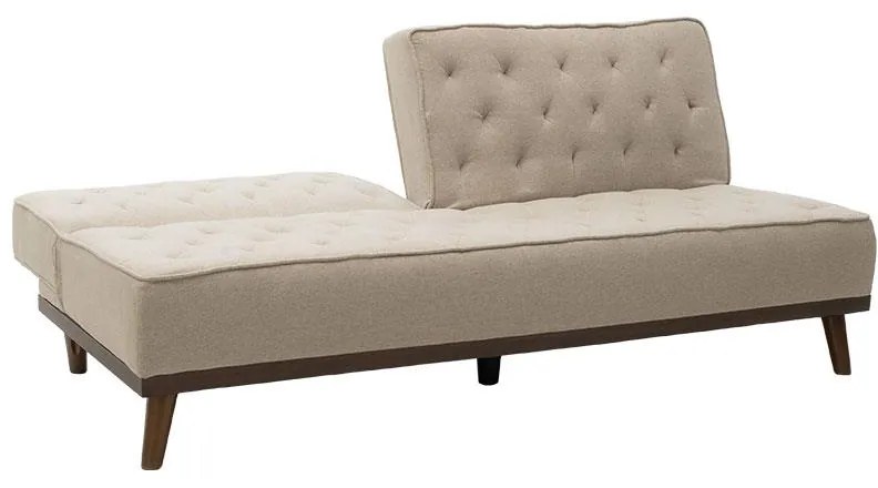 Καναπές - Kρεβάτι Marco 3θέσιος Ύφασμα Μπέζ 180x80x80 εκ. 180x80x80 εκ.