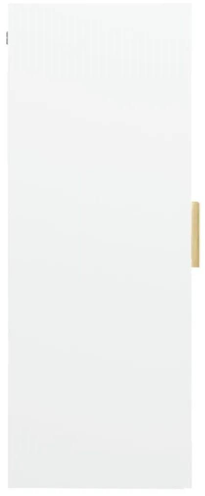 Ντουλάπι Τοίχου Κρεμαστό Λευκό 69,5 x 34 x 90 εκ. - Λευκό