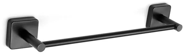 Πετσετοκρεμάστρα μαύρη ματ QUATTRO 4260 55 KARAG 60cm - 426055 - 426055