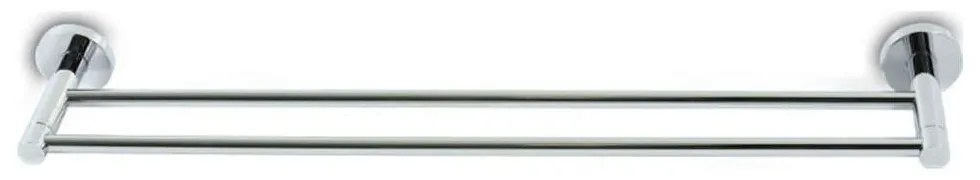 Κρεμάστρα Πετσέτας Διπλή Artion 12048 64x5,5cm Chrome Karag Metal