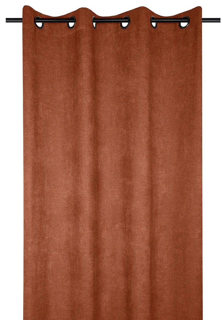 Κουρτίνα (140x260) Με Τρουκς S-F Grammont Cognac R6B515004