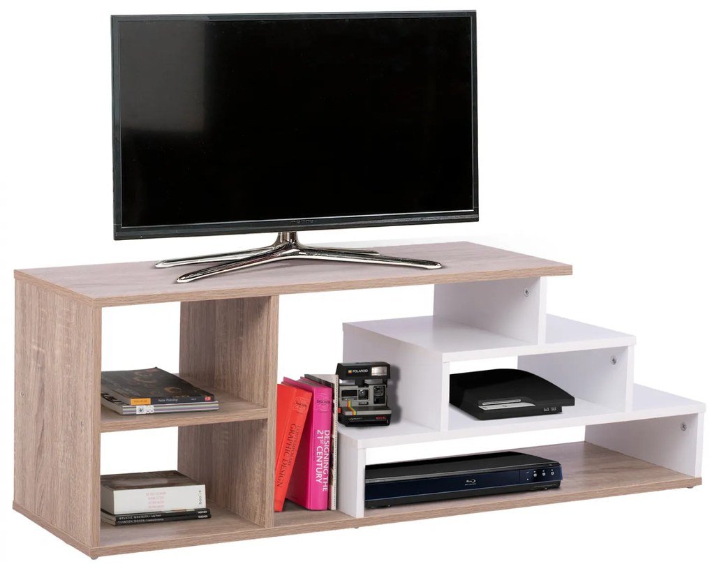 ΕΠΙΠΛΟ TV HUGH HM8764.01 120X29.5X39.5Y εκ. SONAMA  ΛΕΥΚΟ - HM8764.01