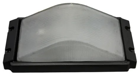 Απλίκα Φωτιστικό Τοίχου Καμπυλωτό E27 IP54 ACA-HI5262BMS-Μαύρο HI5262BMS