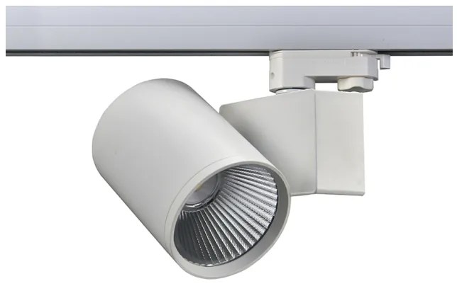 Σποτ Φωτιστικό Ράγας LED 40W Τριφασικό IP20 3000K Lisor LISOR4030W4 ACA-LISOR4030W4-Λευκό LISOR4030W4