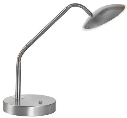 Επιτραπέζιο Φωτιστικό LED 7,5W Tallri 2700/3350/4000K Φ16 Fischer Honsel-50700-Νίκελ Ματ 50700
