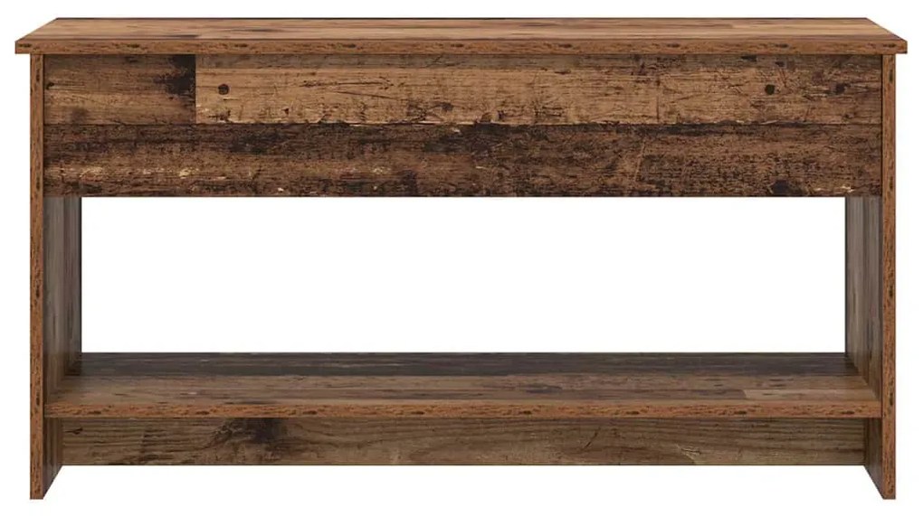 vidaXL Τραπεζάκι σαλονιού Παλαιό ξύλο 102 x 50 x 52.5 cm