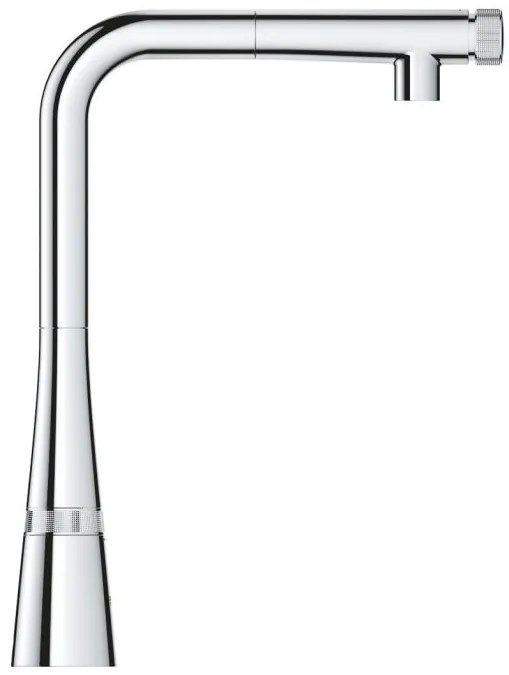 Μπαταρία κουζίνας Grohe Zedra-Chrome