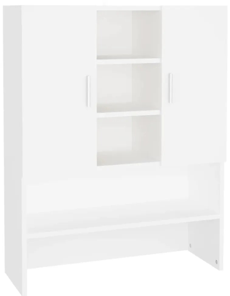 vidaXL Ντουλάπι Πλυντηρίου Λευκό 70,5 x 25,5 x 90 εκ.