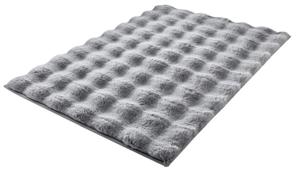 Πατάκι Μπάνιου Cloud 9198 146 Silver Grey Kleine Wolke 50X60 Πολυέστερ
