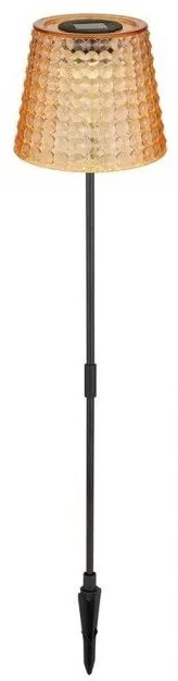Ηλιακό Καρφωτό Φωτιστικό LED 0,06W ΙΡ44 Globo Lighting 36635-2A Μαύρο-Χρυσό