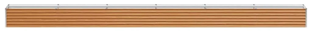 vidaXL Υπερυψωμένη Ζαρντινιέρα 582 x 50 x 36 εκ. Επικαλυμμένος Χάλυβας