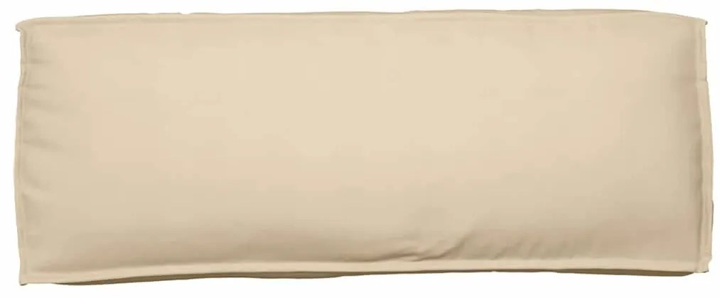 vidaXL Μαξιλάρι παλέτας για πλάτη Μπεζ 120 x 40 x 12 cm Ύφασμα Oxford