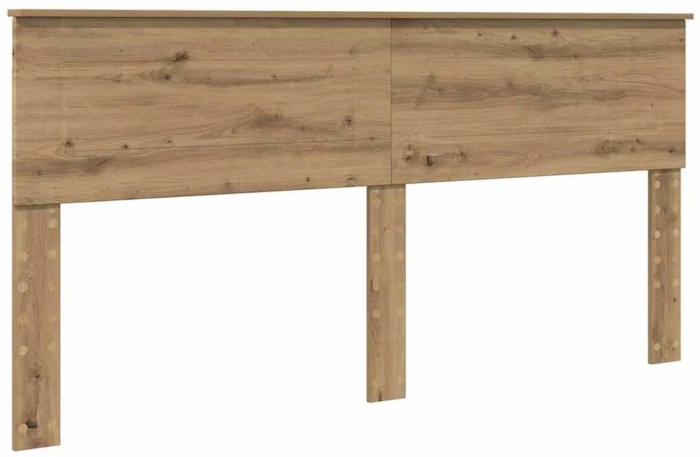 vidaXL Κεφαλάρι με κεφαλάρι Artisan Oak 180 cm Επεξεργασμένο ξύλο