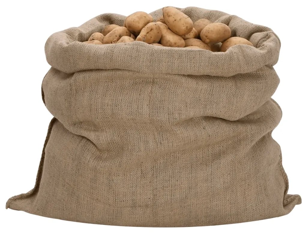 vidaXL Σακούλες από Γιούτα 10 τεμ. 100x110 εκ. 100% Γιούτα 340 γρ./τ.μ.