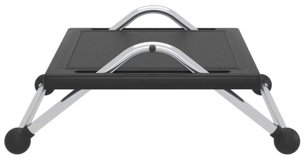vidaXL Υποπόδιο Μαύρο 45 x 40 x 13,5 εκ.